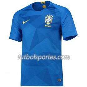 Camisetas Brasil Segunda Equipacion Mundial 2018